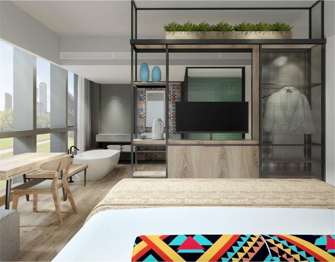 Chaoyang  Qiu Guo Hotel Hua Mao מראה חיצוני תמונה